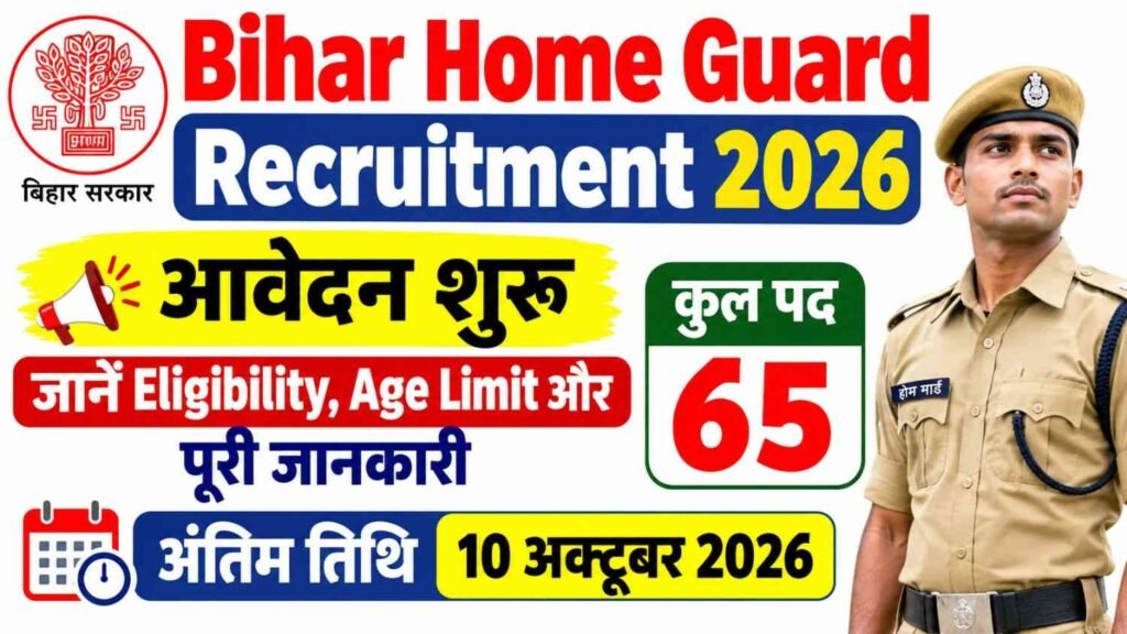 Bihar Home Guard Recruitment 2026
